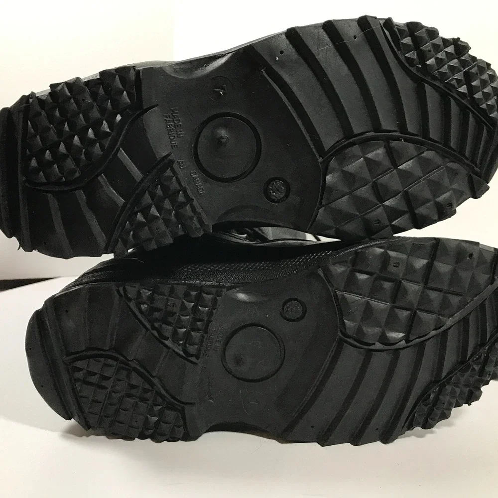 Maple Leaf Canada Black Insulated Winter Snow Boots Mens US‎ 7G UK 6.5 EU 40